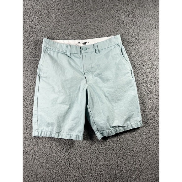 Old Navy Chino‎ Shorts Men 32 Flat Front Casual Boat Preppy - Picture 1 of 13